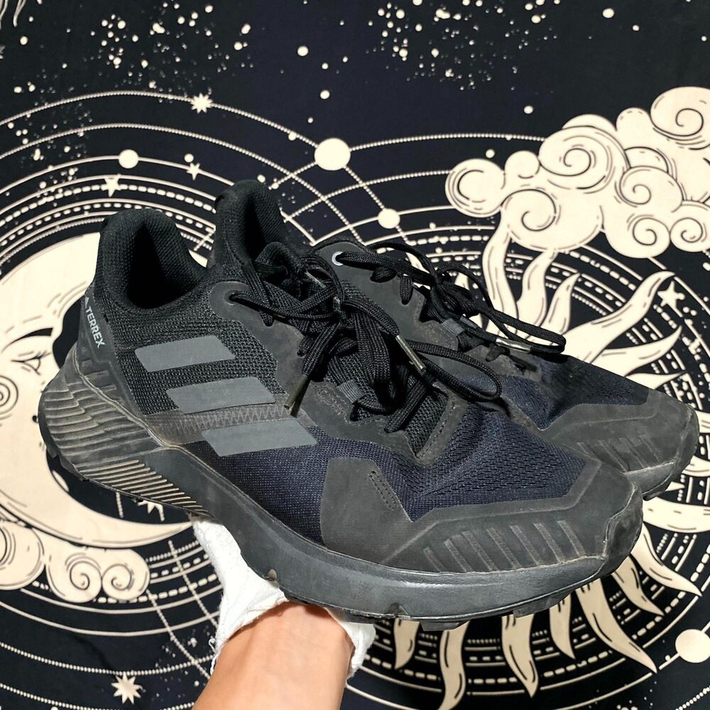 Adidas Terrex Soulstride FY9215 Athletic Sneaker Men's 10.5 Black Mesh Running
